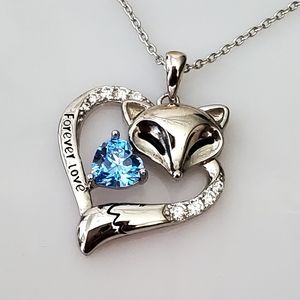 NEW Fox Forever Love Necklace